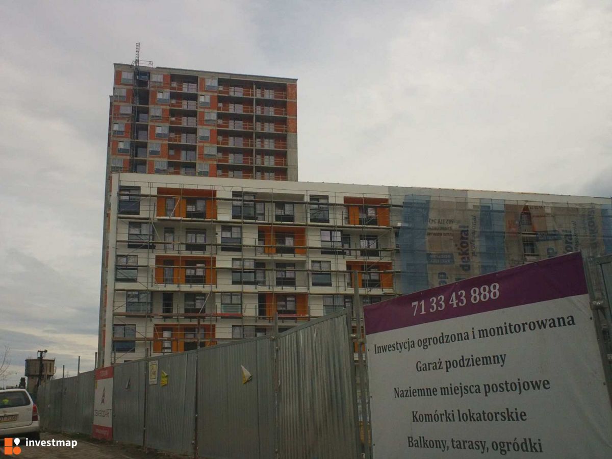 Zdjęcie [Wrocław] Budynki wielorodzinne "Apartamenty Innova" fot. Orzech 