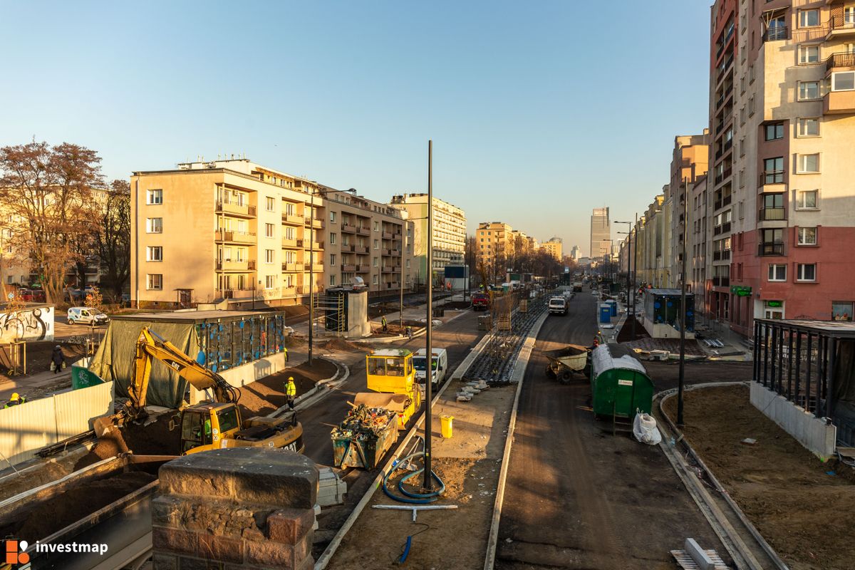 Zdjęcie [Warszawa] Budowa Stacji Metra linii M2 C7 - Młynów fot. Jakub Zazula 