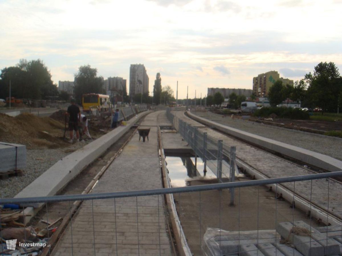 Zdjęcie [Wrocław-Krzyki] Przebudowa ul. Bardzkiej i linia tramwajowa na Gaj fot. Jan Augustynowski