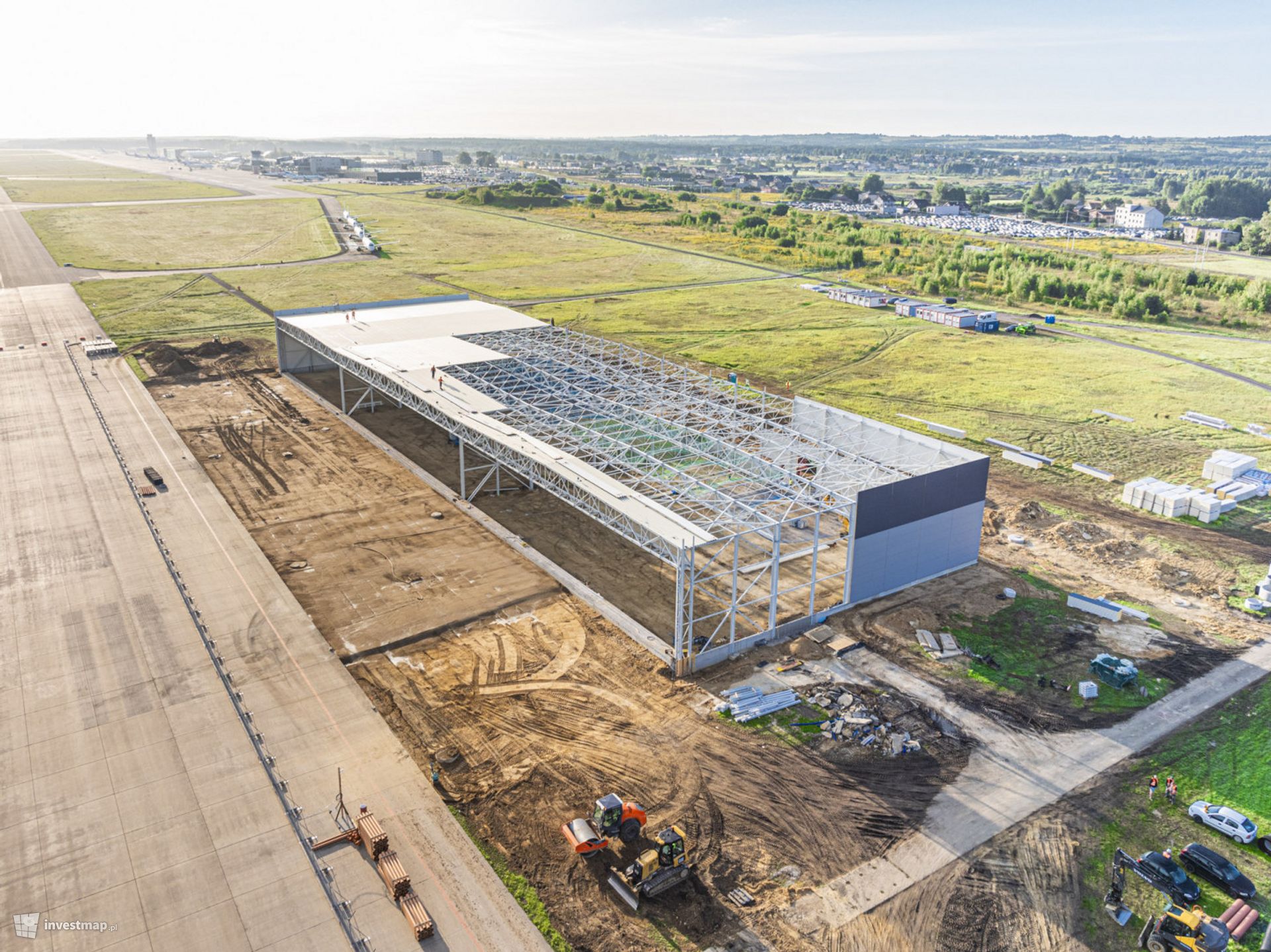 Na lotnisku Katowice-Pyrzowice powstaje hangar General Aviation 