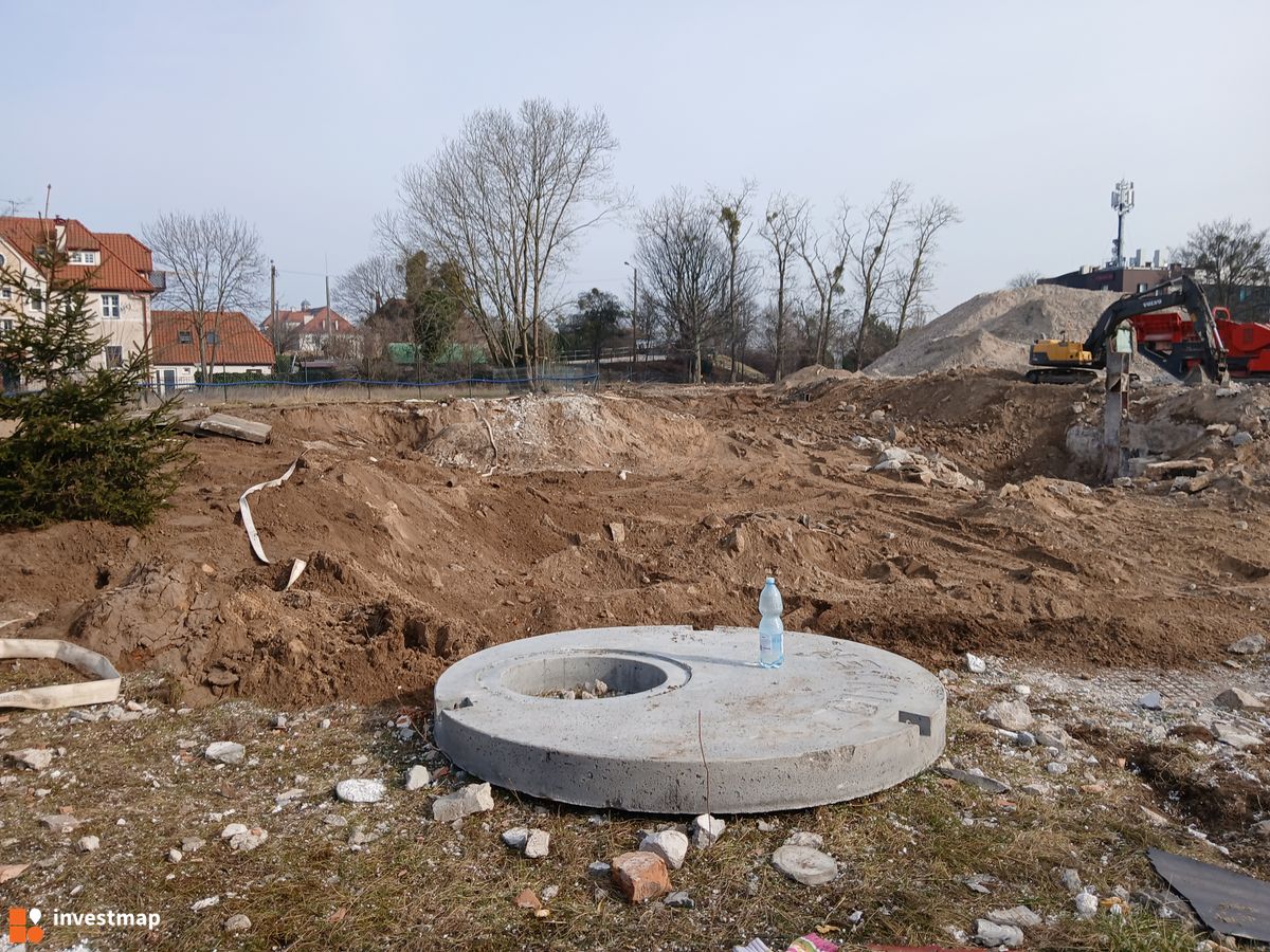 Zdjęcie Rozbiórka budynków biurowych, ul. Jana z Kolna 35 fot. Wojciech Jenda