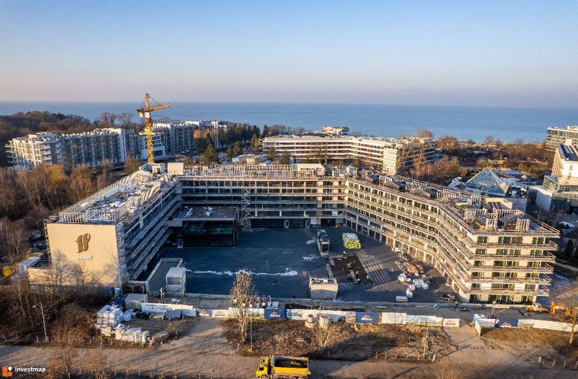 5-gwiazdkowy Harmony Resort z aquaparkiem w Kołobrzegu osiąga stan surowy zamknięty 