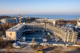 5-gwiazdkowy Harmony Resort z aquaparkiem w Kołobrzegu osiąga stan surowy zamknięty [WIZUALIZACJE+FILM+ZDJĘCIA]
