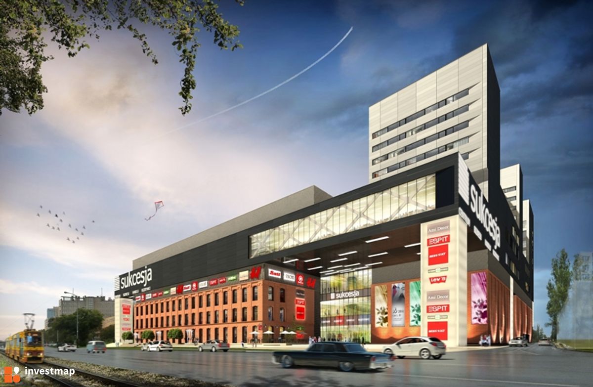 Wizualizacja Centrum Biznesu, Handlu i Rozrywki Sukcesja dodał Jan Hawełko 