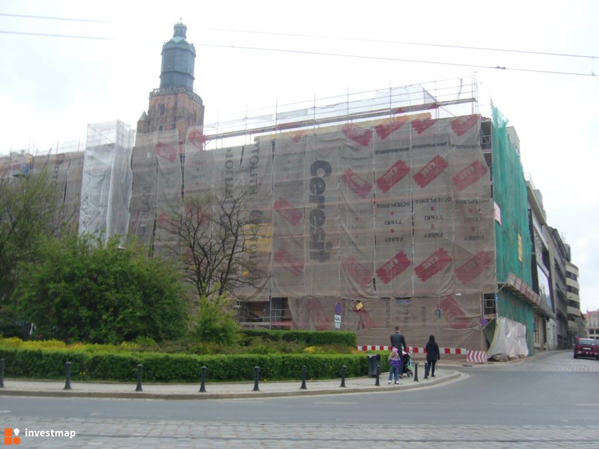 Zdjęcie [Wrocław] Hotel, ul. Łazienna fot. Orzech 