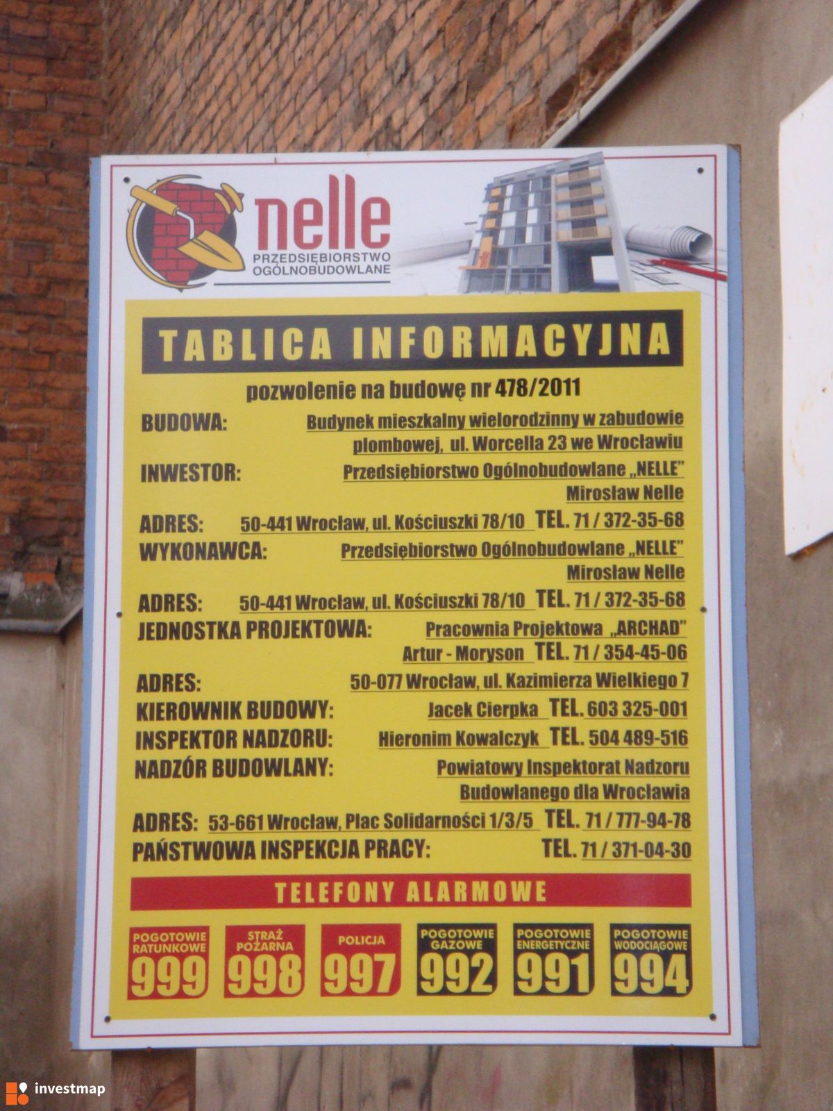Zdjęcie [Wrocław] Plomba, ul. Worcella 23 fot. Jan Augustynowski