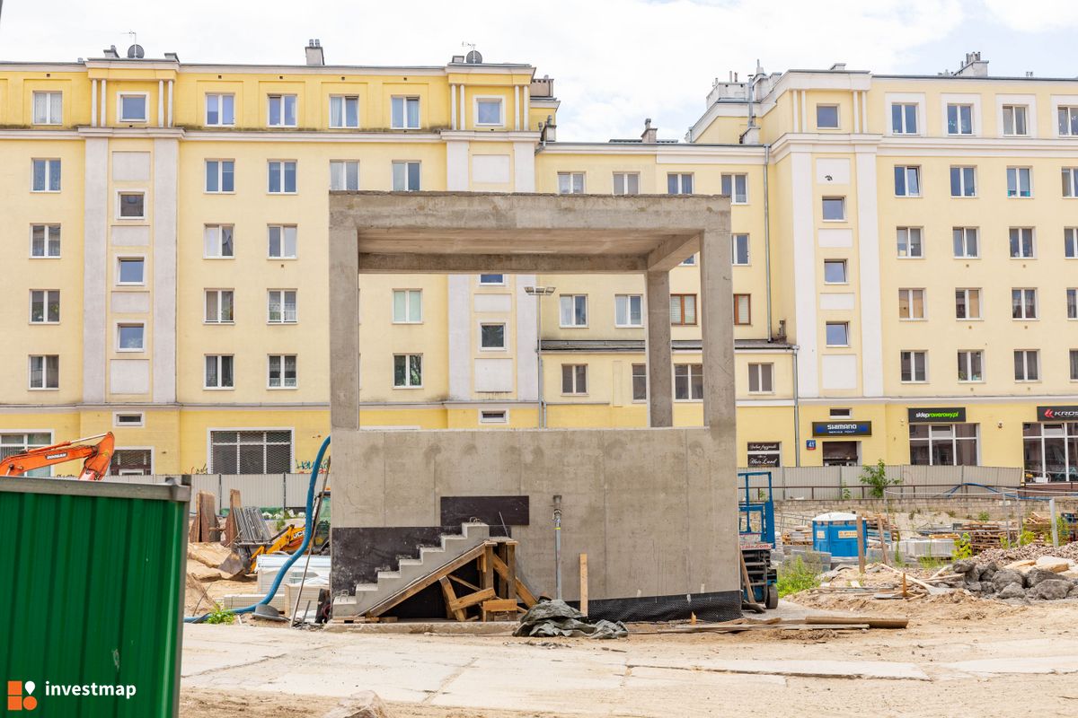 Zdjęcie [Warszawa] Budowa Stacji Metra linii M2 C7 - Młynów fot. Jakub Zazula 