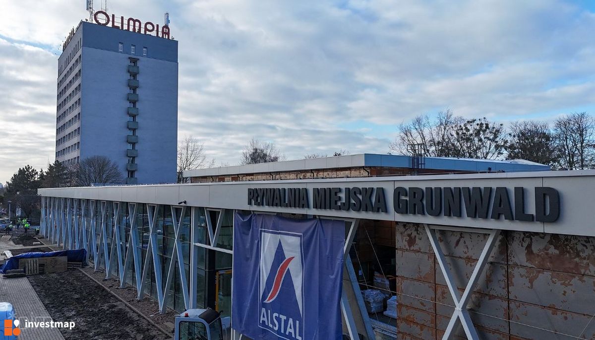 Zdjęcie Kryta pływalnia, ul. Taborowa fot. Orzech 