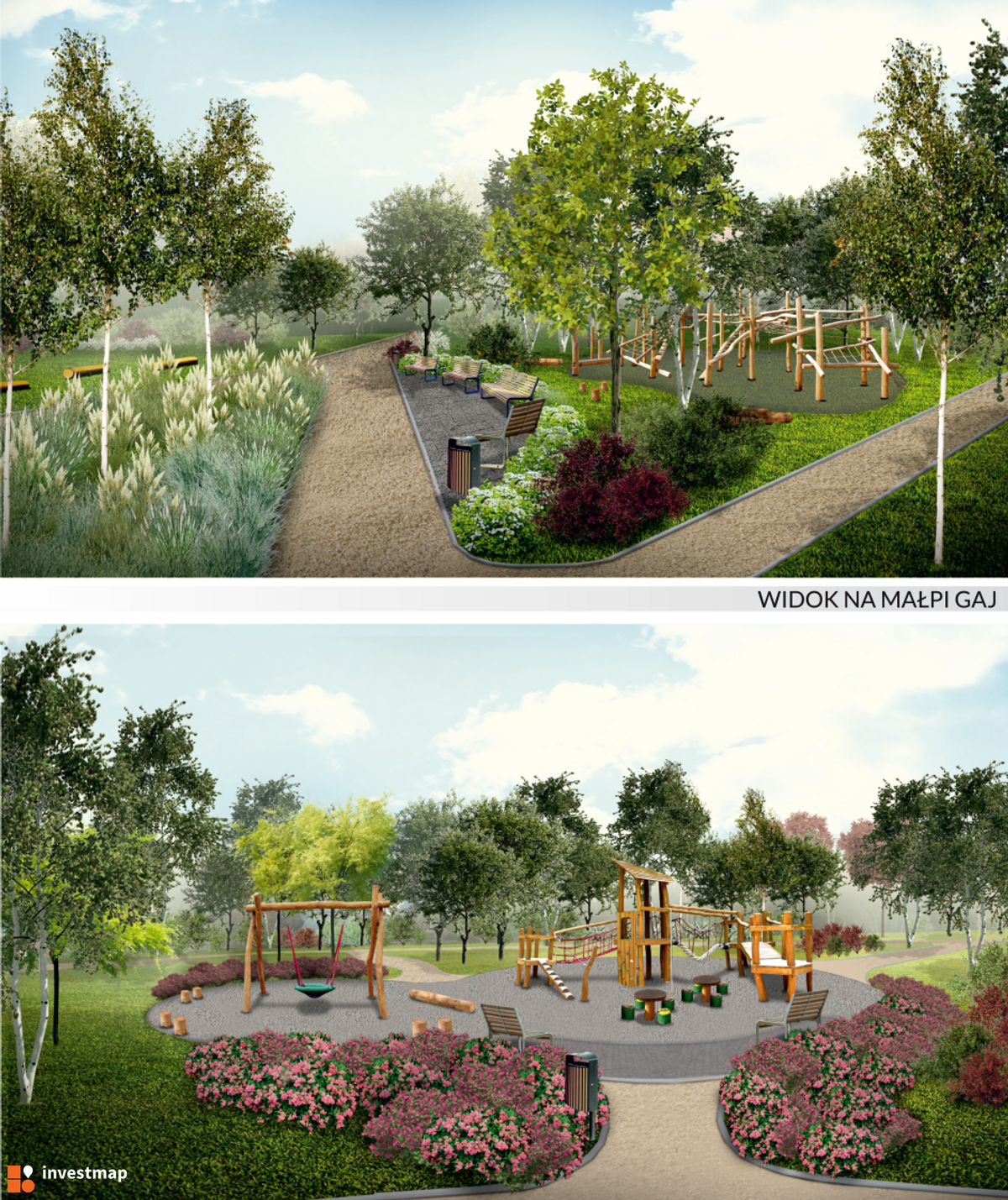 Wizualizacja Park Wojszycki 