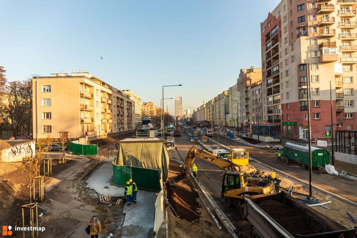 Zdjęcie [Warszawa] Budowa Stacji Metra linii M2 C7 - Młynów fot. Jakub Zazula 