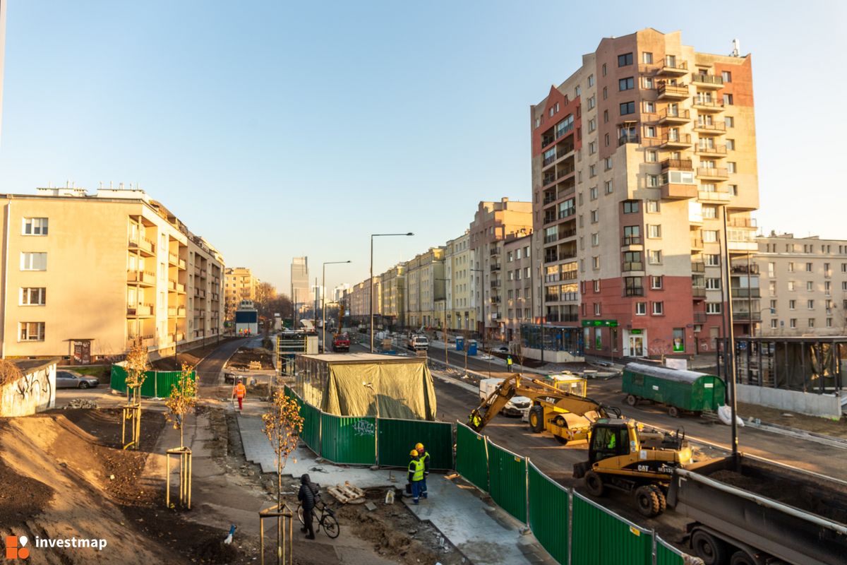 Zdjęcie [Warszawa] Budowa Stacji Metra linii M2 C7 - Młynów fot. Jakub Zazula 