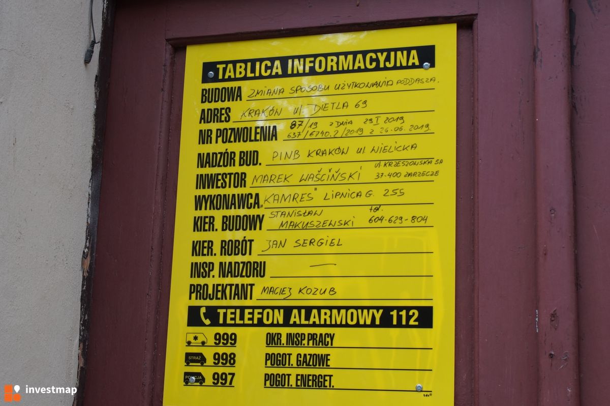 Zdjęcie [Kraków] Dietla 69 fot. Damian Daraż 