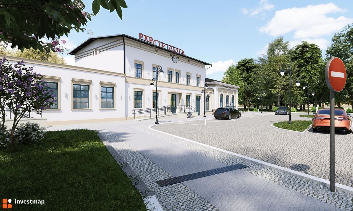 Zdjęcie Dworzec kolejowy PKP Oława fot. Orzech 