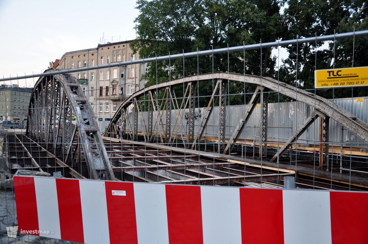 Zdjęcie [Wrocław] Mosty Młyńskie (remont) fot. grzybson 