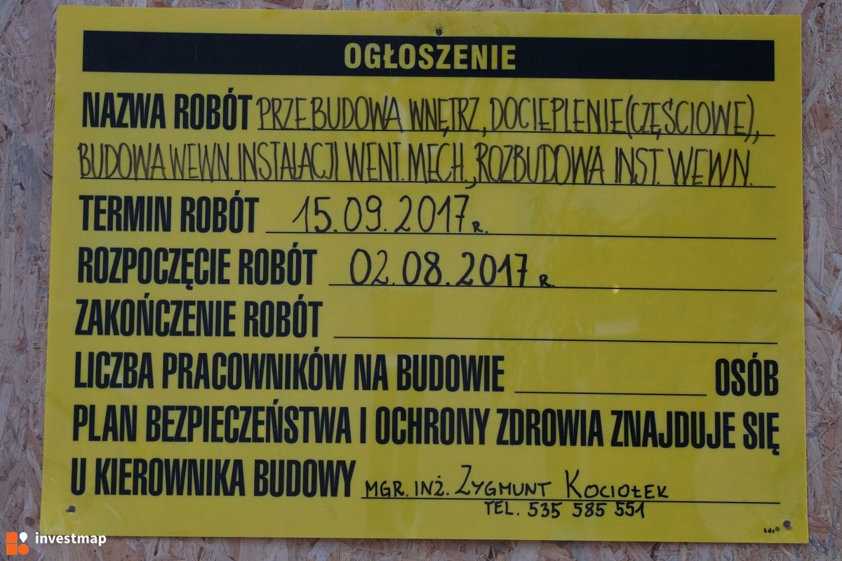 Zdjęcie [Kraków] Remont, ul. Skarbowa 2 fot. Damian Daraż 