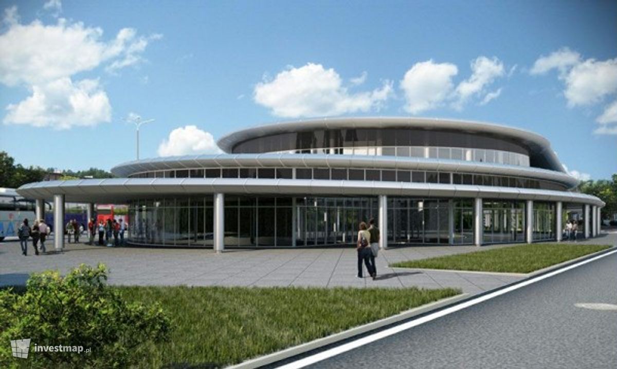 Wizualizacja [Tarnowskie Góry] Regionalne centrum obsługi pasażerskiej "Przystanek Europa" dodał Lukander 