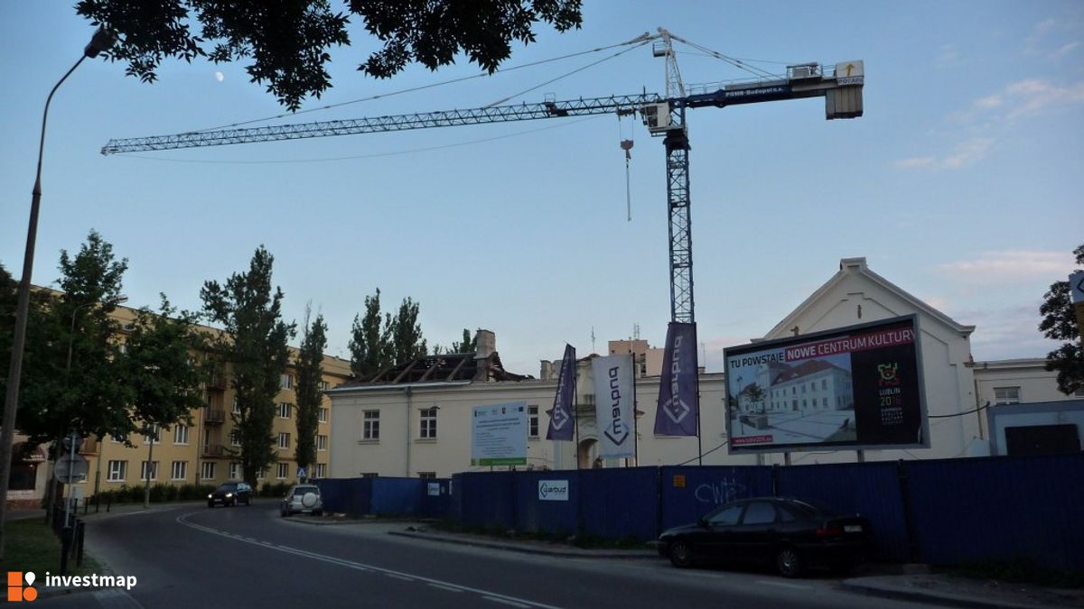 Zdjęcie [Lublin] Renowacja klasztoru powizytkowskiego na Centrum Działań Artystycznych fot. bista 