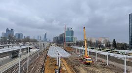 Trwają prace przy przebudowie dworca Warszawa Zachodnia. Będzie największym węzłem przesiadkowym w Polsce [ZDJĘCIA]
