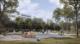 Krakowski Park Woźniców zmienia się dzięki budżetowi obywatelskiemu [WIZUALIZACJE]