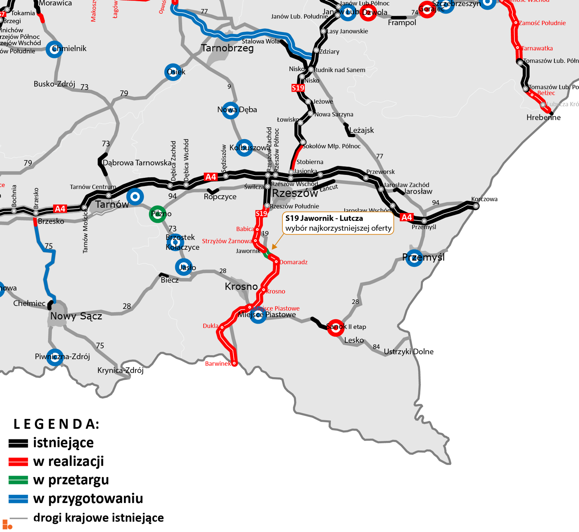 S19 Jawornik – Lutcza