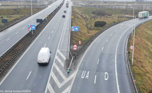 Nowe oznakowanie kierunkowe na Autostradowej Obwodnicy Wrocławia