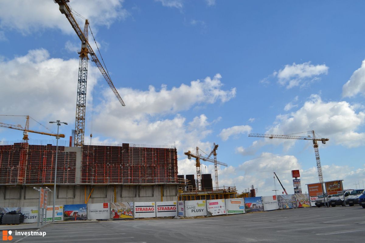 Zdjęcie Park Handlowy "Aleja Bielany" (rozbudowa) i "Ikea" fot. Jan Augustynowski