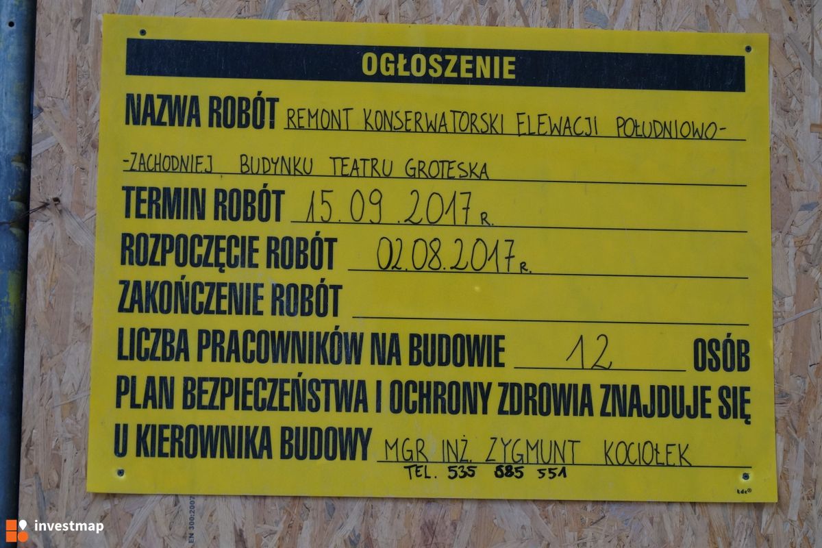 Zdjęcie [Kraków] Remont, ul. Skarbowa 2 fot. Damian Daraż 
