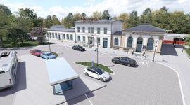 Najstarszy czynny dworzec kolejowy w Polsce przejdzie remont i przebudowę [WIZUALIZACJE]