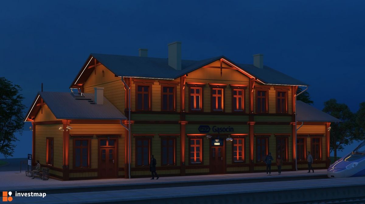 Wizualizacja Remont dworca w Gąsocinie dodał Orzech 