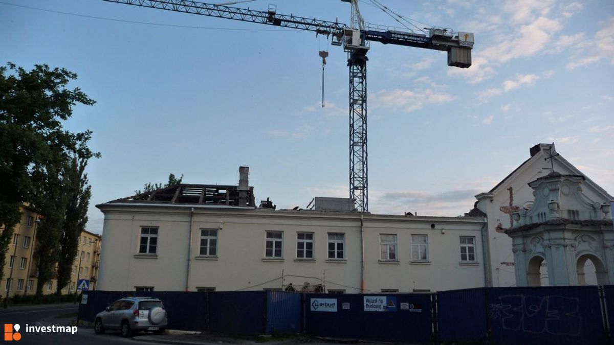 Zdjęcie [Lublin] Renowacja klasztoru powizytkowskiego na Centrum Działań Artystycznych fot. bista 