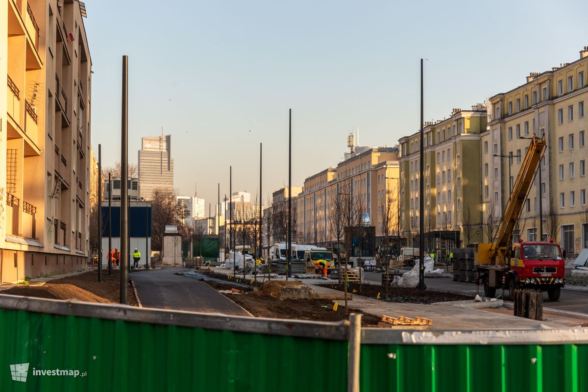 Zdjęcie [Warszawa] Budowa Stacji Metra linii M2 C7 - Młynów fot. Jakub Zazula 