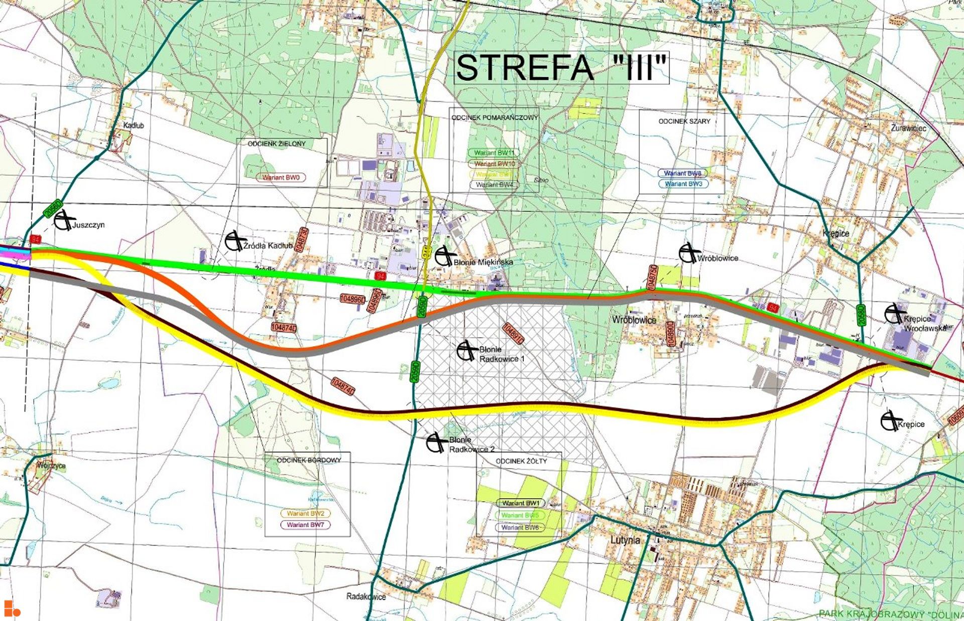 Przebudowa drogi Wrocław - Lubin (DK94 i DK36)