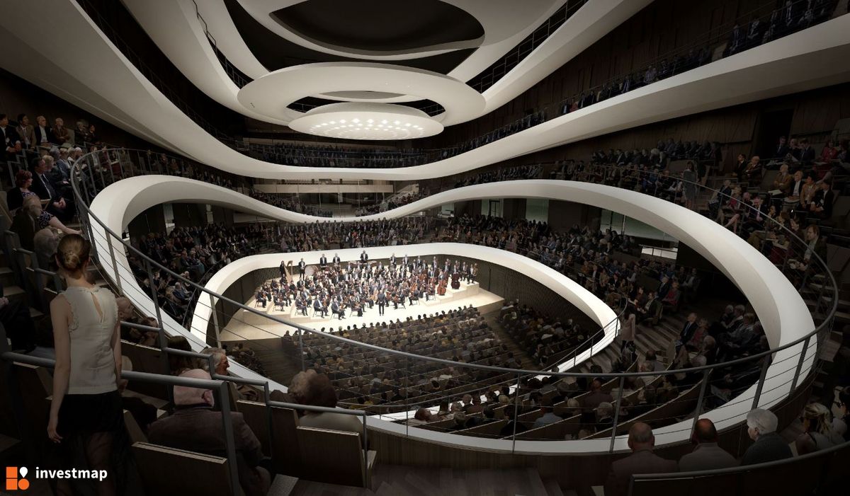 Wizualizacja Sala koncertowa Sinfonia Varsovia Centrum dodał Orzech 
