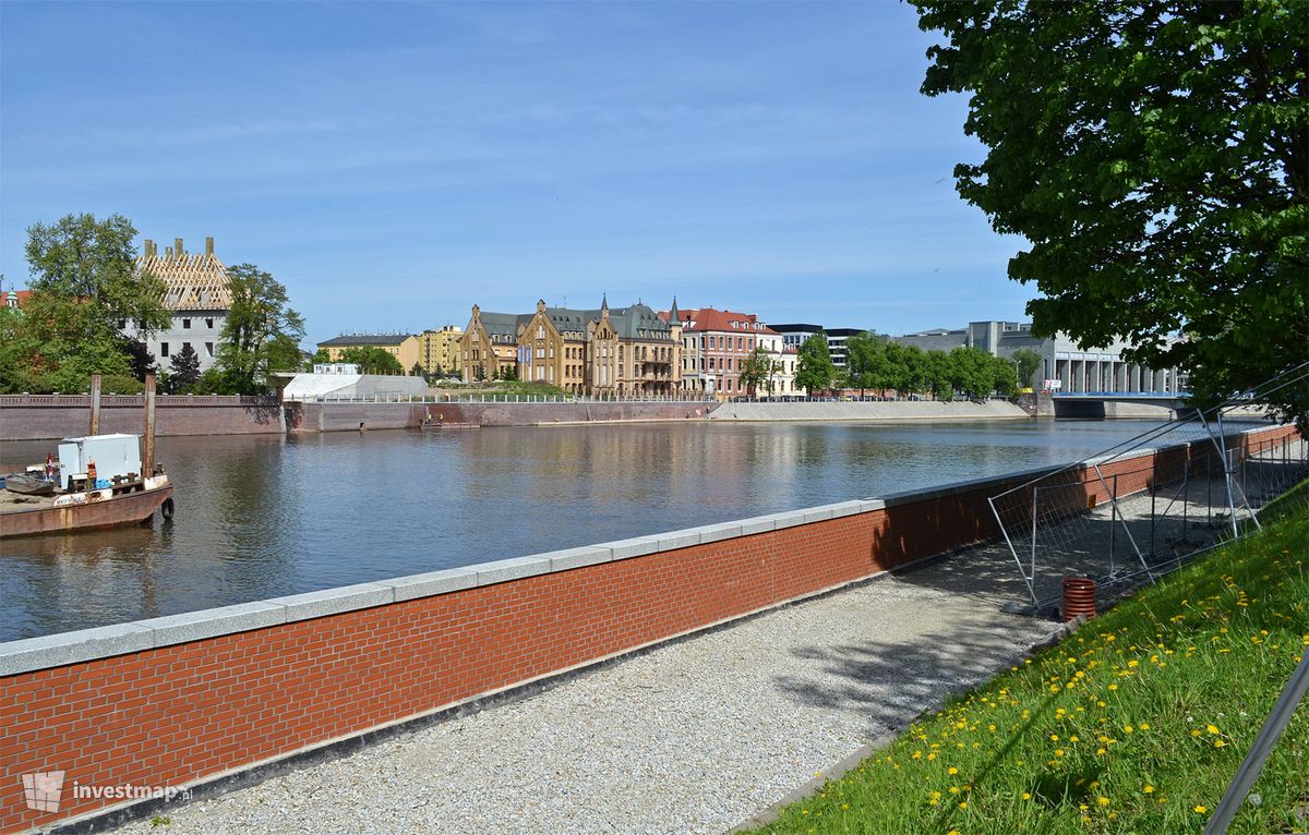 Zdjęcie [Wrocław] Bulwary im. Xawerego Dunikowskiego oraz Marii i Lecha Kaczyńskich (rewitalizacja) fot. alsen strasse 67 