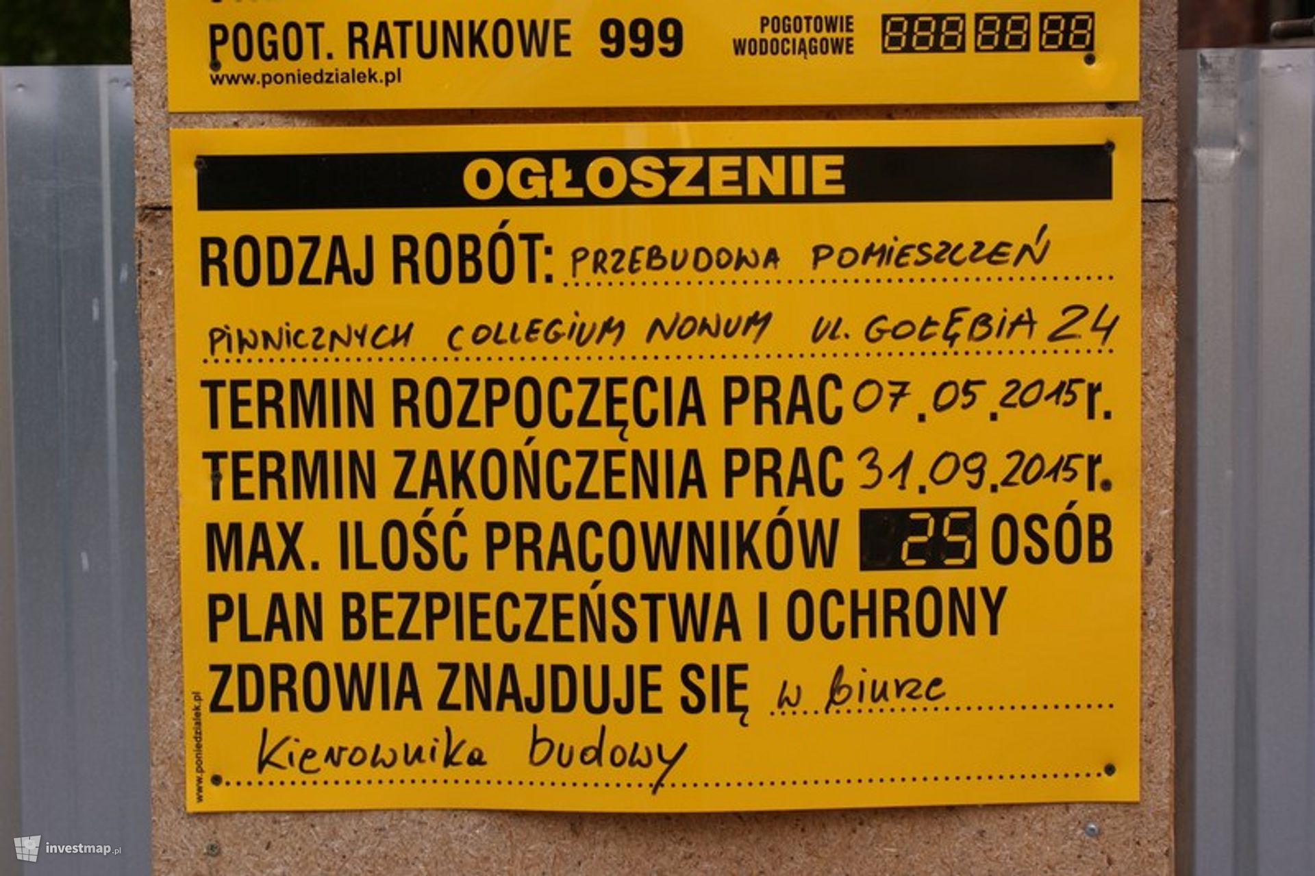 [Kraków] Collegium Novum UJ, ul. Gołębia 24