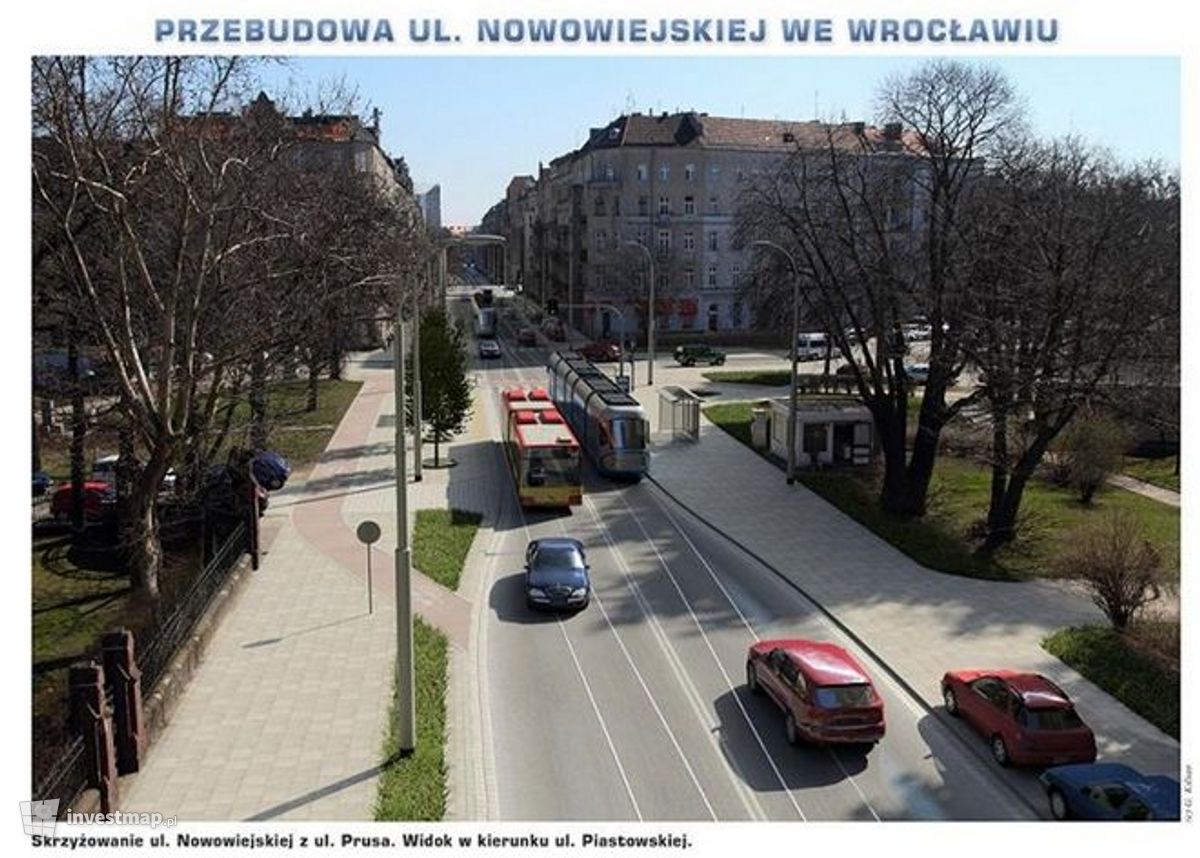 Wizualizacja [Wrocław] Ul. Nowowiejska (przebudowa) dodał Jan Hawełko 