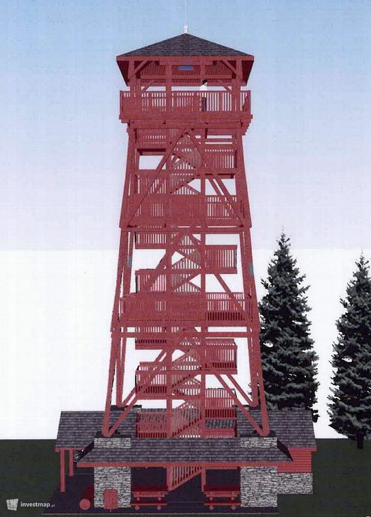 Wizualizacja Wieża widokowa na Orlicy dodał Orzech 