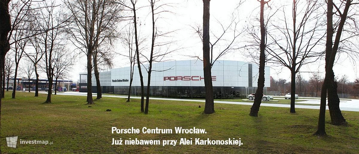 Wizualizacja [Wrocław] Salon samochodowy "Porsche Centrum Wrocław" dodał Godfath3r 