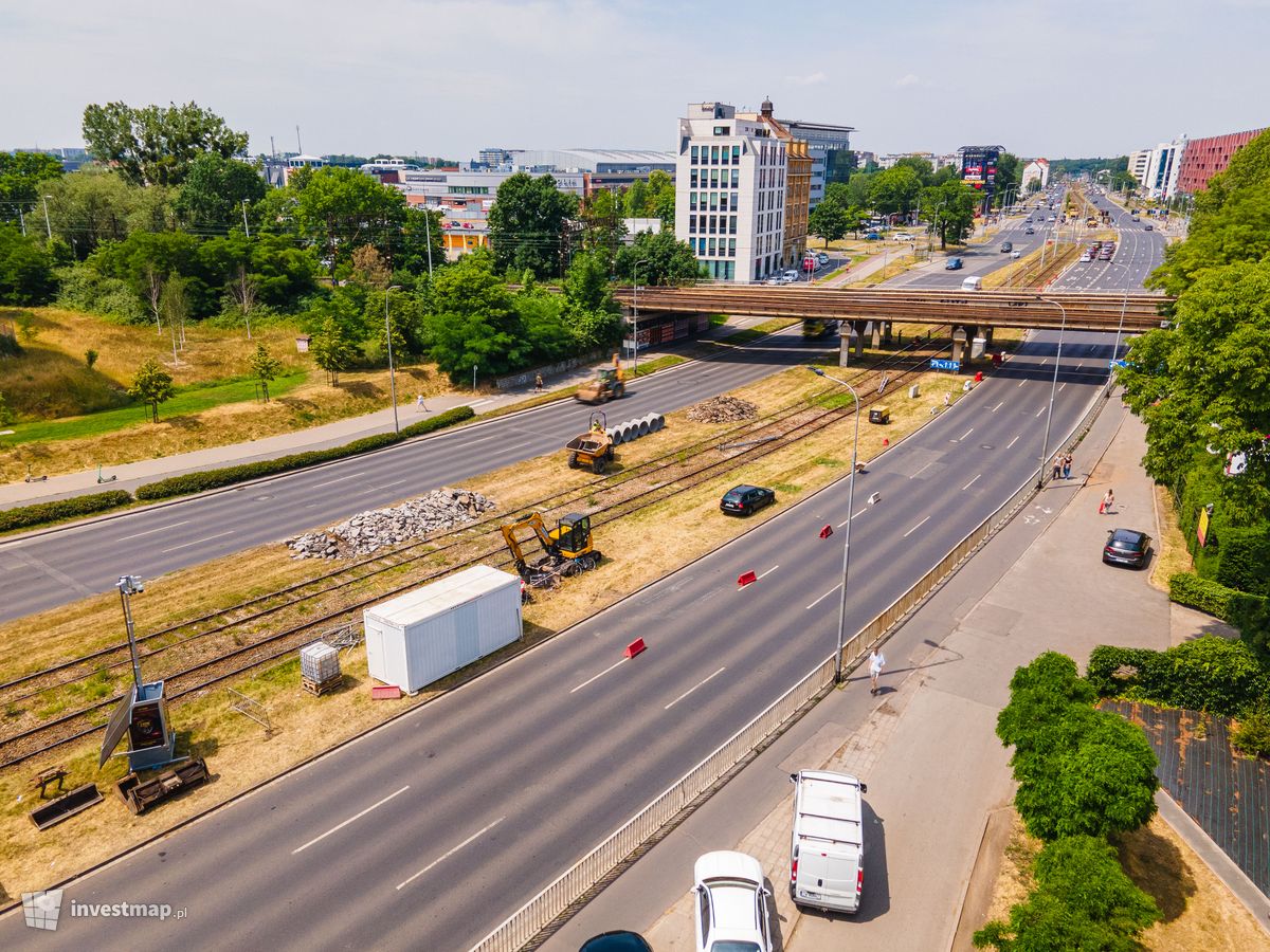 Zdjęcie Remont torów tramwajowych, ul. Legnicka fot. Jakub Zazula 