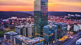 Znany, globalny koncern chce kupić najwyższy biurowiec Trójmiasta, 156-metrową Olivię Star 