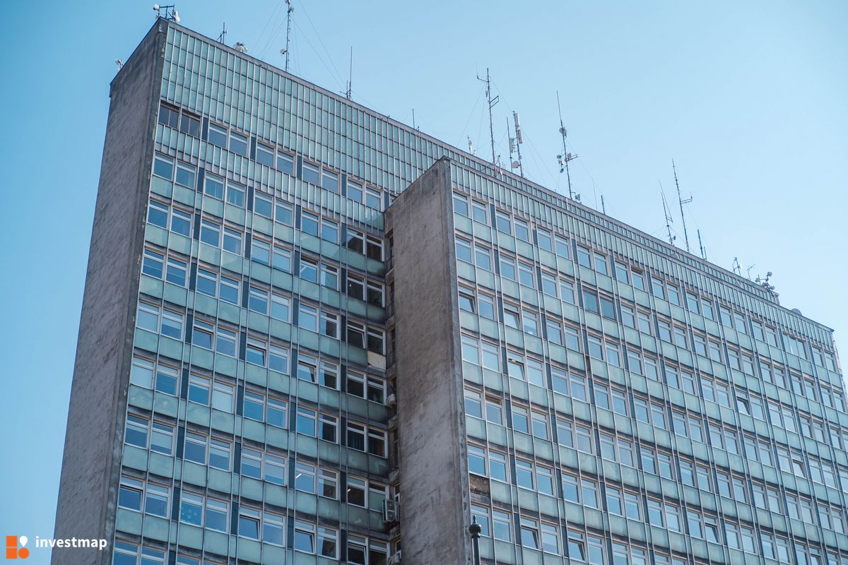 Zdjęcie Wieżowiec PKP SA w Łodzi (Żyleta) fot. Jakub Zazula 