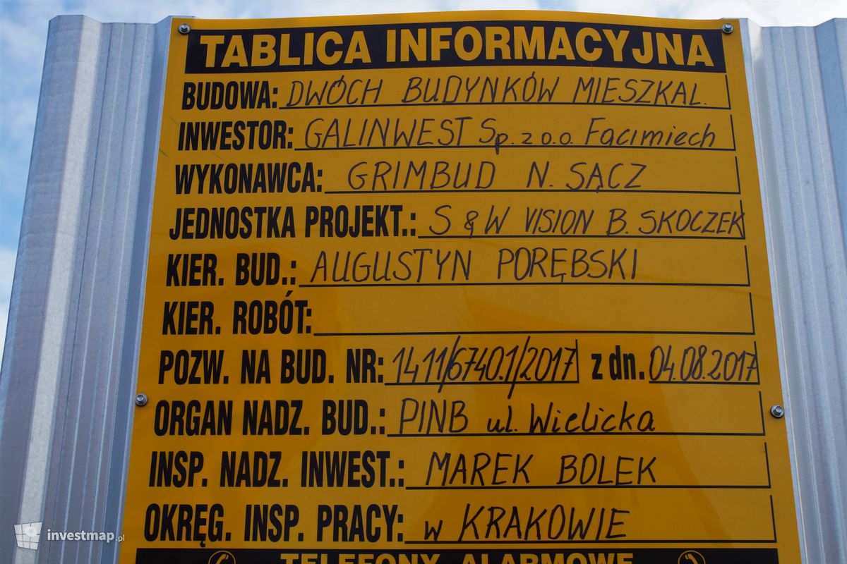 Zdjęcie [Kraków] Budynki Mieszkalne, ul. Facimiech fot. Damian Daraż 