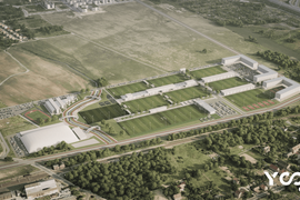 Budowa nowego, wielkiego kompleksu Wrocławskiego Centrum Sportu coraz bliżej [WIZUALIZACJE]