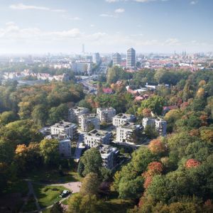 Przy Parku Szczytnickim we Wrocławiu powstaje nowe osiedle apartamentowców [WIZUALIZACJE + ZDJĘCIA]
