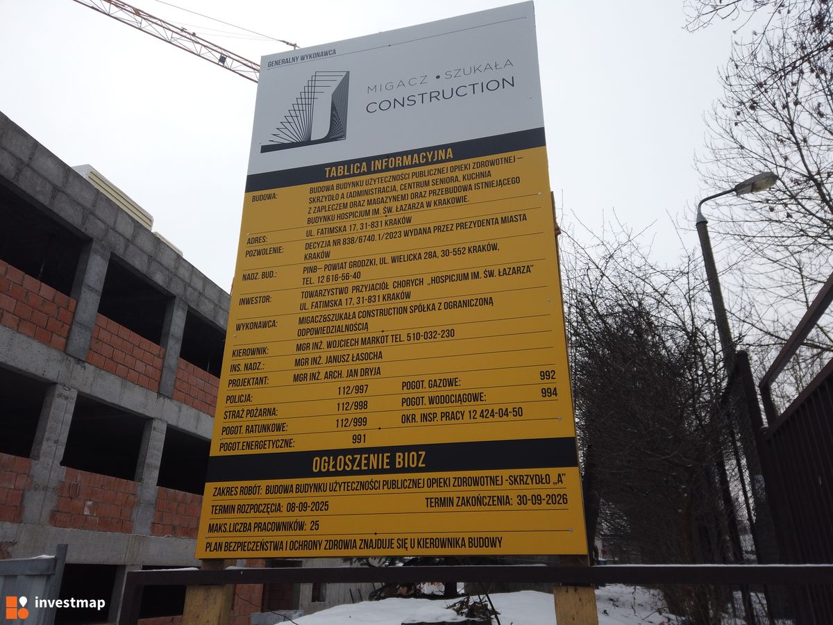 Zdjęcie Hospicjum Św. Łazarza fot. Damian Daraż 