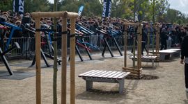 Największa bezpłatna siłownia plenerowa WK DZIK w Polsce otwarta we Wrocławiu