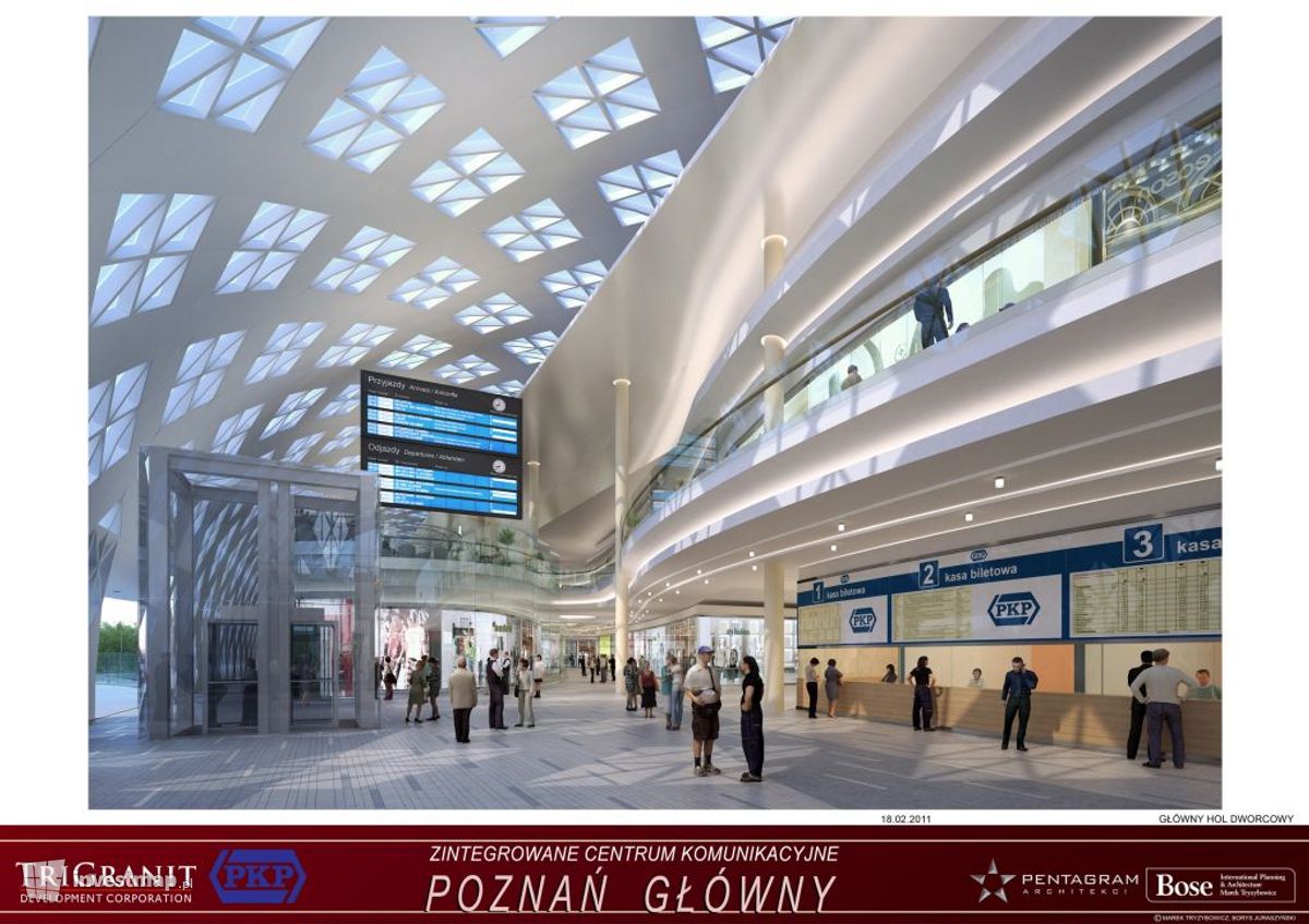 Wizualizacja Dworzec "Poznań Główny" i galeria "Poznań City Center" dodał Wydrama 