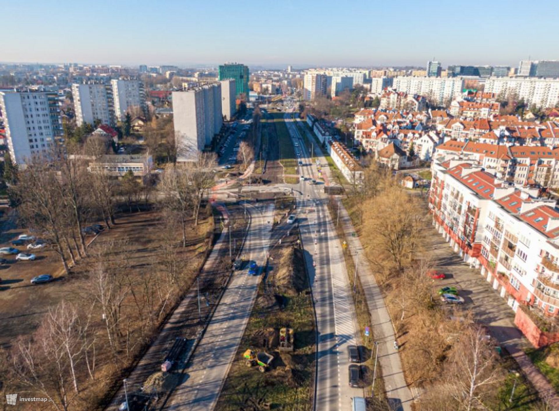 Zakończył się siódmy miesiąc prac na budowie nowej linii tramwajowej do Mistrzejowic 