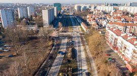 Zakończył się siódmy miesiąc prac na budowie nowej linii tramwajowej do Mistrzejowic [FILM]