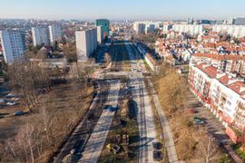 Zakończył się siódmy miesiąc prac na budowie nowej linii tramwajowej do Mistrzejowic [FILM]